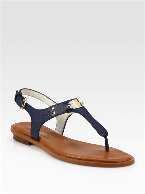 michael kors plate thong sandal|michael michael kors mk plate thong sandals.